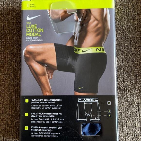 Nike Luxe Cotton Modal Ultra Soft & Dri-Fit men’s Boxer Brief - Picture 5 of 5